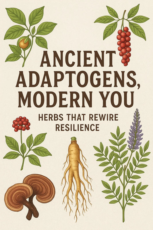 Ancient Adaptogens, Modern You: Herbs That Rewire Resilience - PLR Wellness Guide